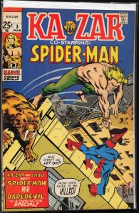 Ka-Zar #3 (1971) Spider-Man