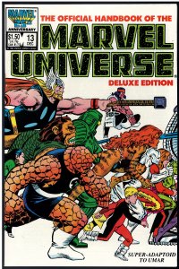 Official Handbook of the Marvel Universe #13 (Marvel, 1986)