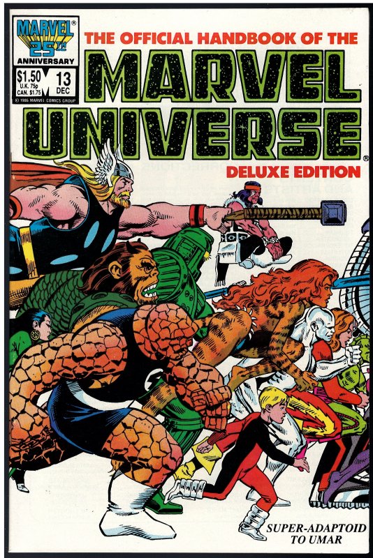 Official Handbook of the Marvel Universe #13 (Marvel, 1986)