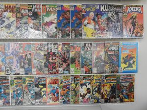 Huge Lot 120+ Comics W/ Marvel Team-Up, X-Men, Captain America, +More! Avg FN+ !