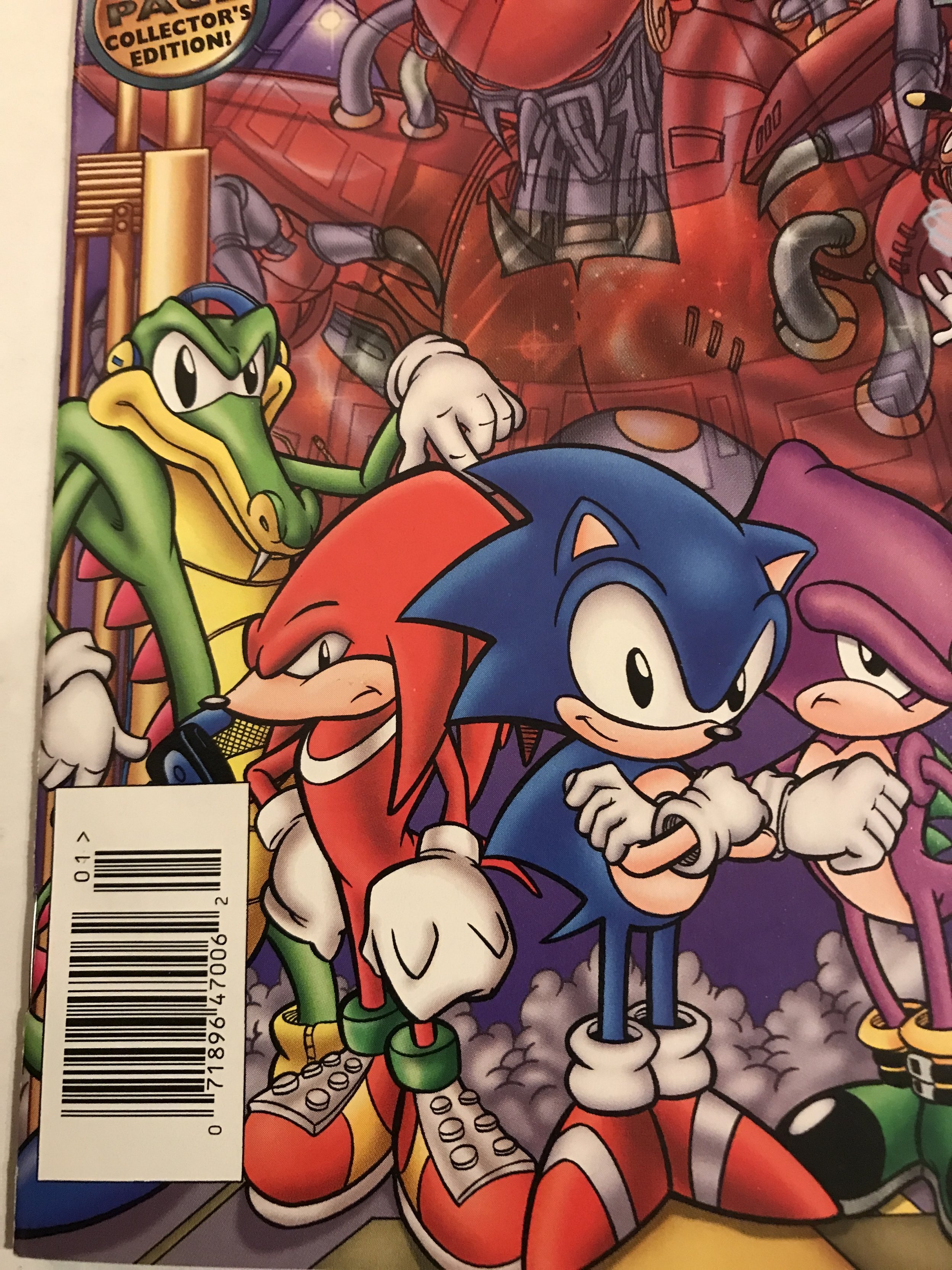 SONIC The HEDGEHOG SPECIAL 1996 #1 Comic Book CHAOTIX Bagged