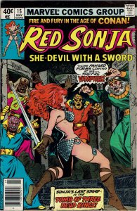 Red Sonja #15  (1977) Newsstand VF