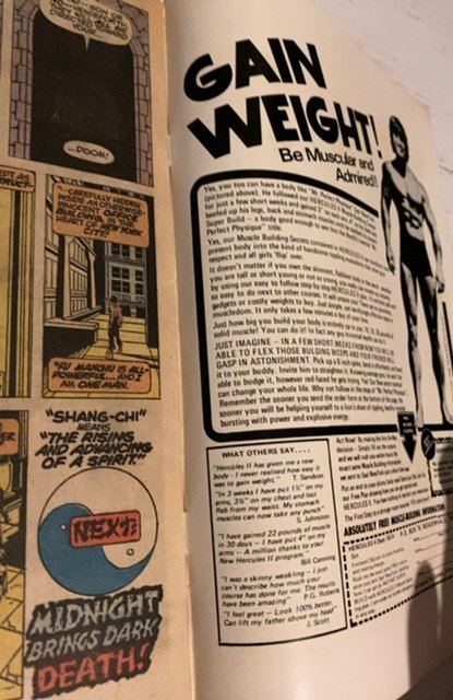 Special Marvel edition #15 (1973)first app of Shang-Chi VF copy