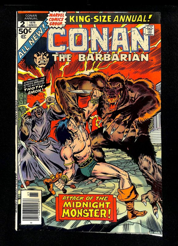 Conan The Barbarian Annual #2