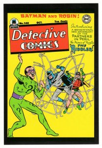 Detective Comics #140 4x5 Cover Postcard 2010 DC Comics Batman Robin Riddler