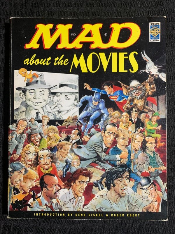 1998 MAD ABOUT THE MOVIES Intro by Siskel & Ebert SC VG 4.0 1st Mad Books