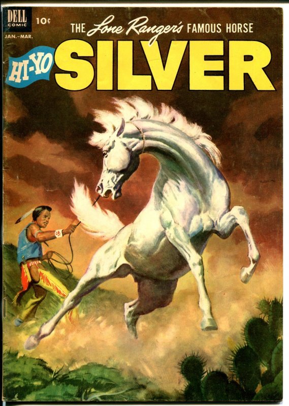 Lone Rangers Famous Horse Hi-Yo Silver #5  1953 - Dell  -FN/VF - Comic Book