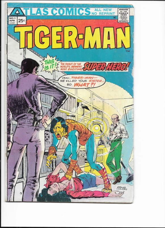 Tiger-Man #1 (1975)