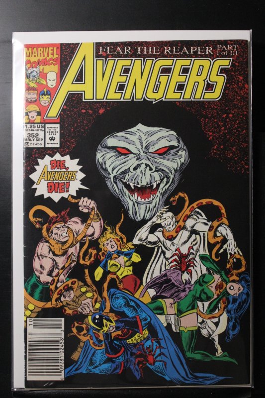 The Avengers #352 Newsstand Edition (1992)