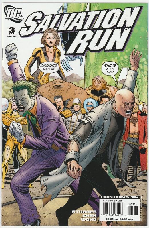 7 Salvation Run DC Comic Books # 1 2 3 4 5 6 7 Captain Cold Lex Luthor LH7