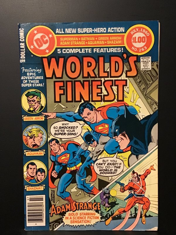 World's Finest Comics #263 (1980) VG + 4.5