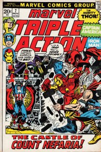 Marvel Triple Action #7 (1972) The Avengers
