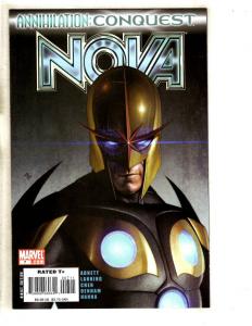 Lot Of 6 Nova Marvel Comic Books # 2 3 4 5 6 7 Avengers Thanos Guardians JC1