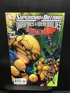 Superman and Batman vs. Vampires and Werewolves #5 (2009)nm