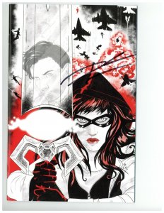 CROSSOVER #5 HUTCHISON-CATES 616 Color Splash Virgin Variant SIGNED W/COA NM.