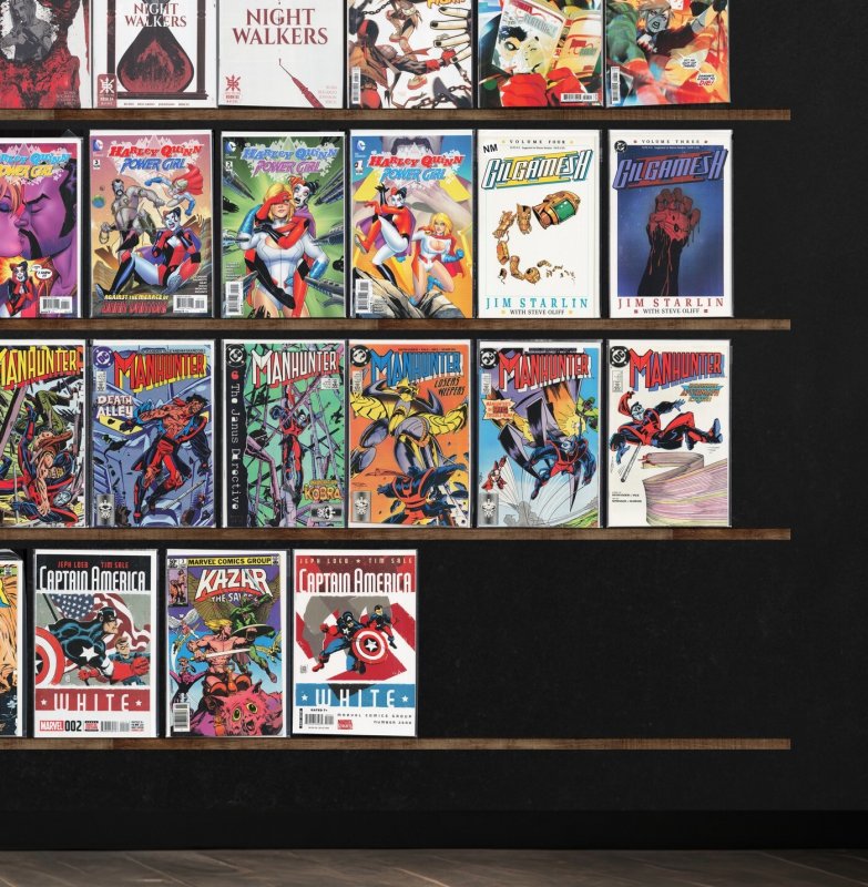 Huge Lot 140+ Comics with Manhunter, Little Monsters & More!