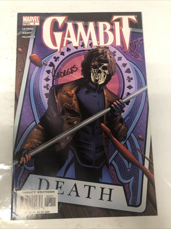 Gambit (2005) # 4 Variant • Signed Georges Jeanty • Marvel Comics • John Layman