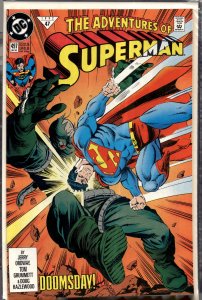 Adventures of Superman #497 (1992) Superman