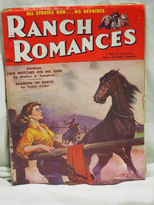 Ranch Romances October 7,1955 VG/Fine