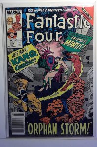 Fantastic Four #323 1989 Marvel 8.5+ Newsstand Thing Human Torch Invisible Woman