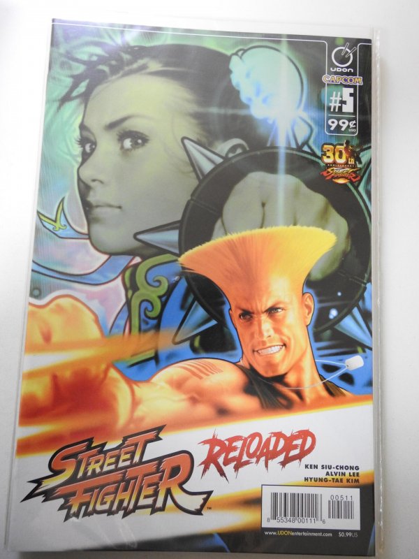 Street Fighter #5 Special Power Cel Cover (2004)