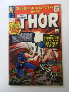 Journey into Mystery #114 (1965) FN+ condition