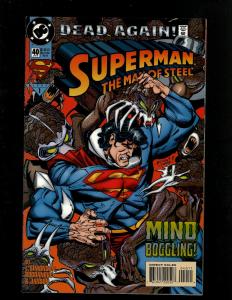 Lot of 12 Superman DC Comic Books #34 35 37 39 40 41 42 43 44 46 47 49 J341 