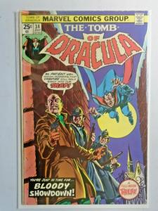 Tomb of Dracula #34 1st Series 5.0 (1975)