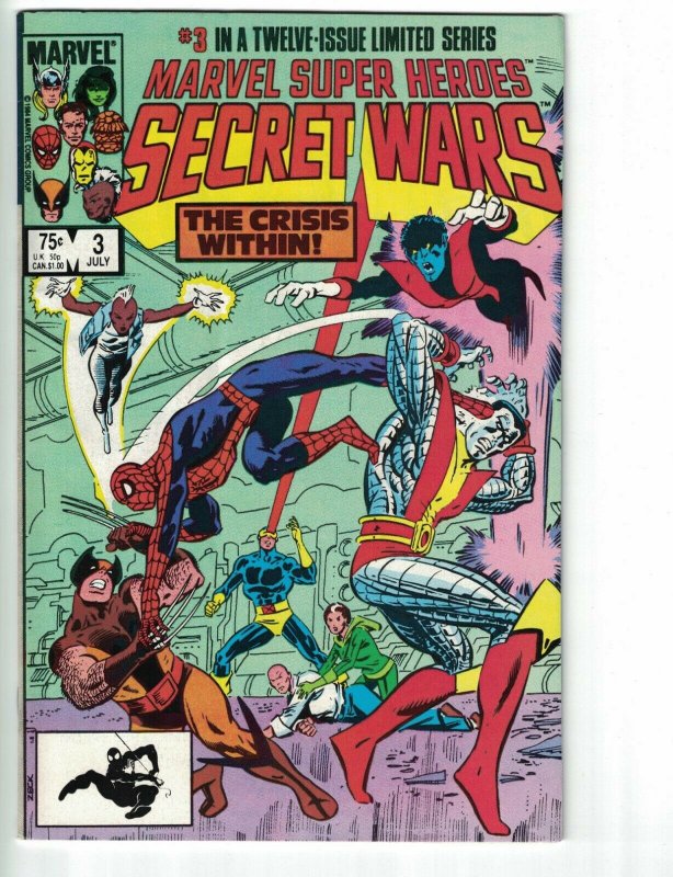 Marvel Super Heroes Secret Wars #3 FN; Marvel | 1st appearance of Titania