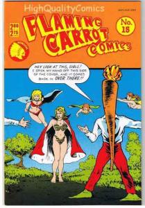 FLAMING CARROT #15, NM, Bob Burden, Monster Fighter ,1984, more FC in store