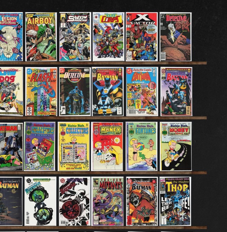 Huge Lot 150+ Comics with Detective Comics, Legion Of Super Heroes & More!