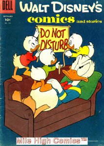 WALT DISNEY'S COMICS AND STORIES (1940 Series)  (DELL) #216 Very Good Comics