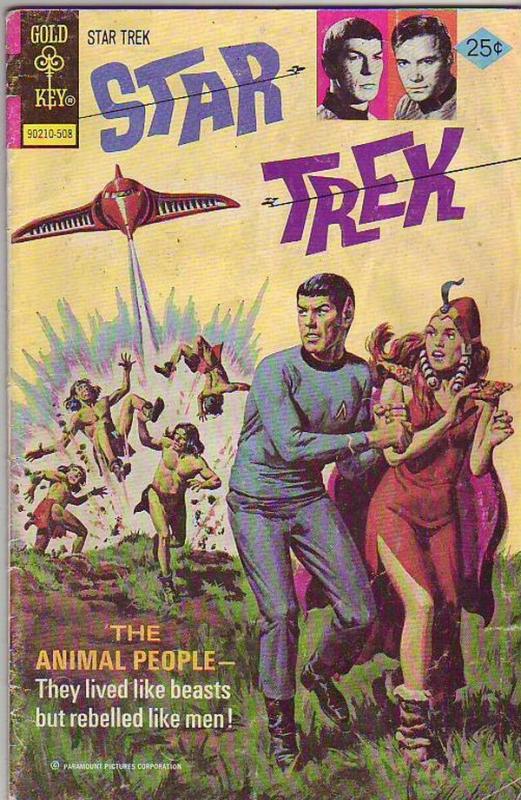 Star Trek #32 (Aug-75) VG Affordable-Grade Captain Kirk, Mr Spock, Bones, Scotty