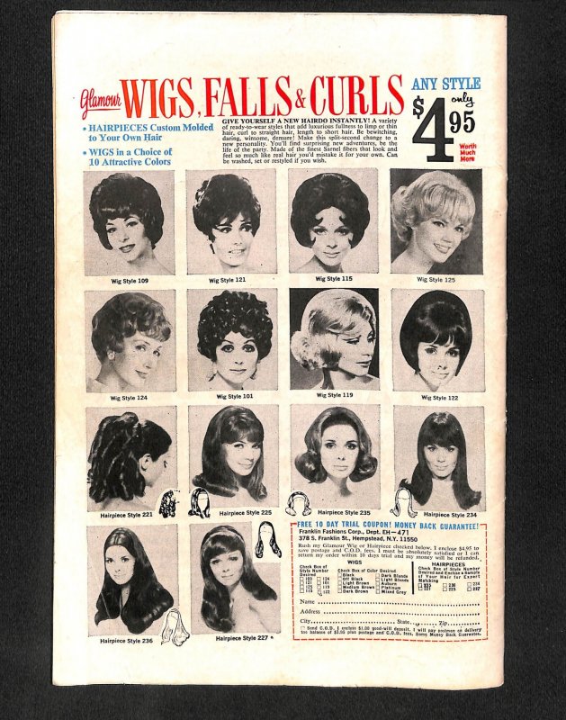 Girls' Love Stories #155 VG+ 4.5