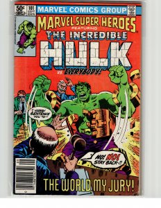 Marvel Super-Heroes #101 (1981) Hulk