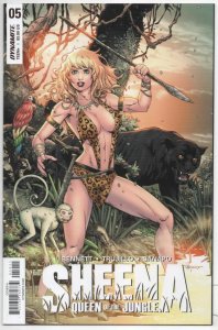 SHEENA QUEEN of the JUNGLE #5 A, NM, Thibert, 2017, more in store