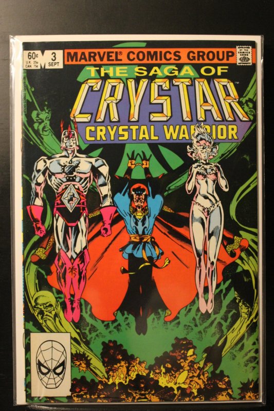 The Saga of Crystar, Crystal Warrior #3 Direct Edition (1983)