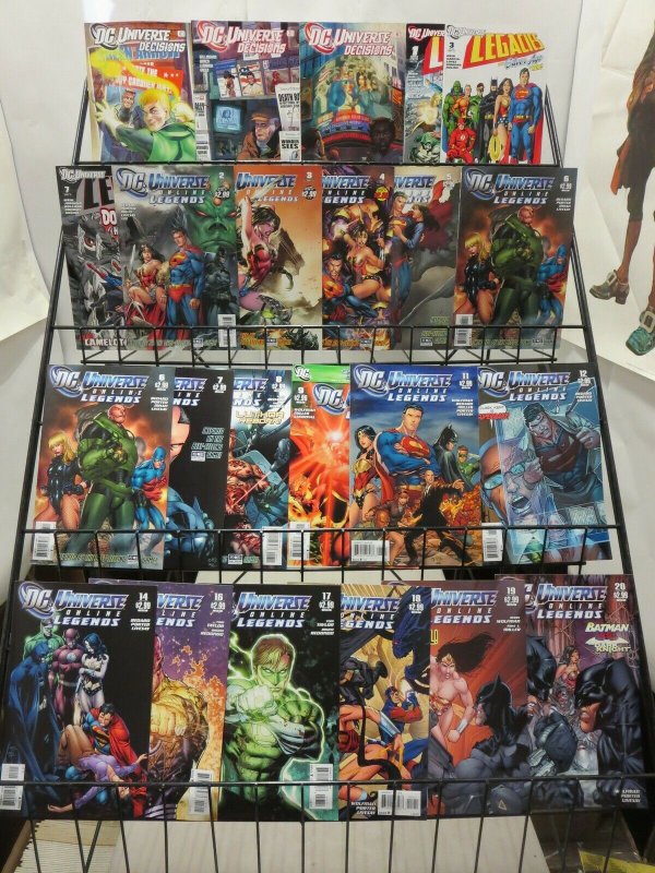 DC Universe Decisions/Legacies/Online Legends 23 diff 2008-2012 DC Comics