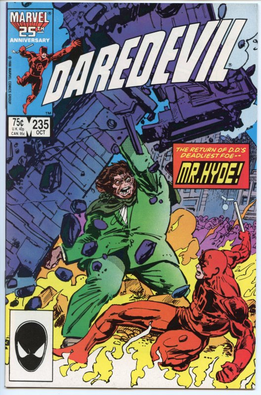 Daredevil (1964) #231-240 - Miller’s “Born Again” ends - Marvel - 1986-7