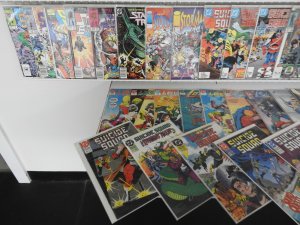 Huge Lot of 150+ Comics W/ Spiderman, Suicide Squad, JLA Avg. VF- Condition!