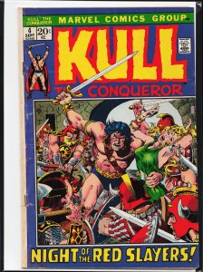 Kull, the Conqueror #4 (1972) Kull