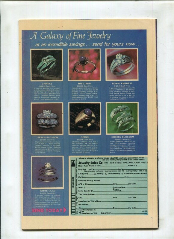 WAR #6 - IN THE TRENCHES! (7.5) 1976