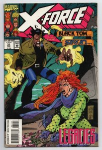 X-Force #31 Origin of Siryn (Marvel, 1994) FN- 