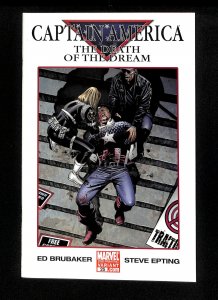 Captain America (2005) #25 Death of Steve Rogers!