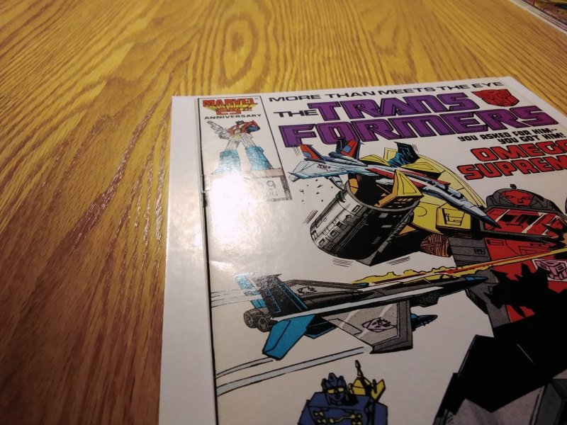 The Transformers #19 1st Omega Supreme (1986)