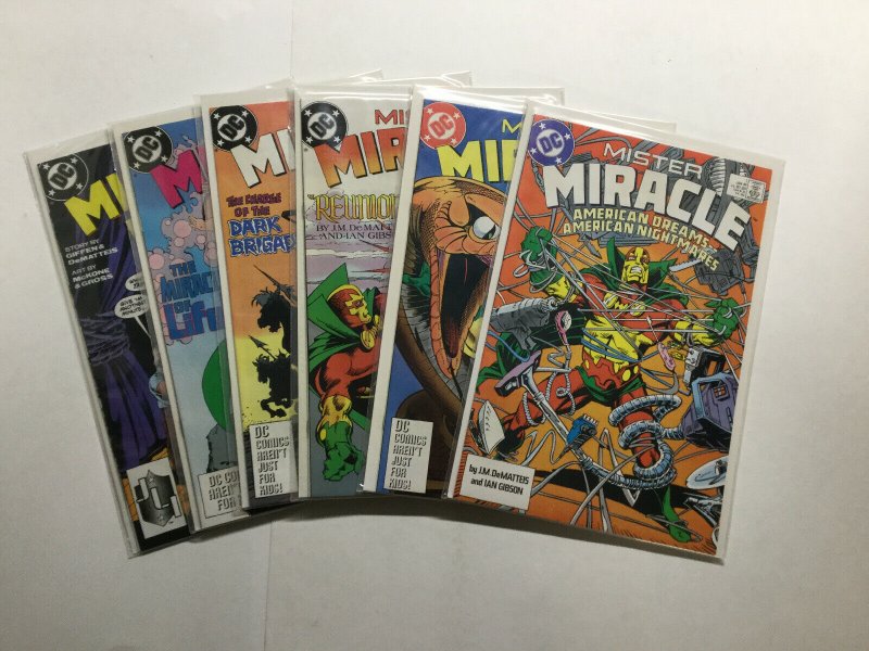 Mister Miracle 1-6 1 2 3 4 5 6 Lot Run Set Near Mint Nm  Dc Comics