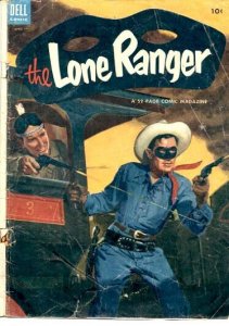 LONE RANGER #70-COMIC BOOK COVER ONLY-FRAME IT! RARE P