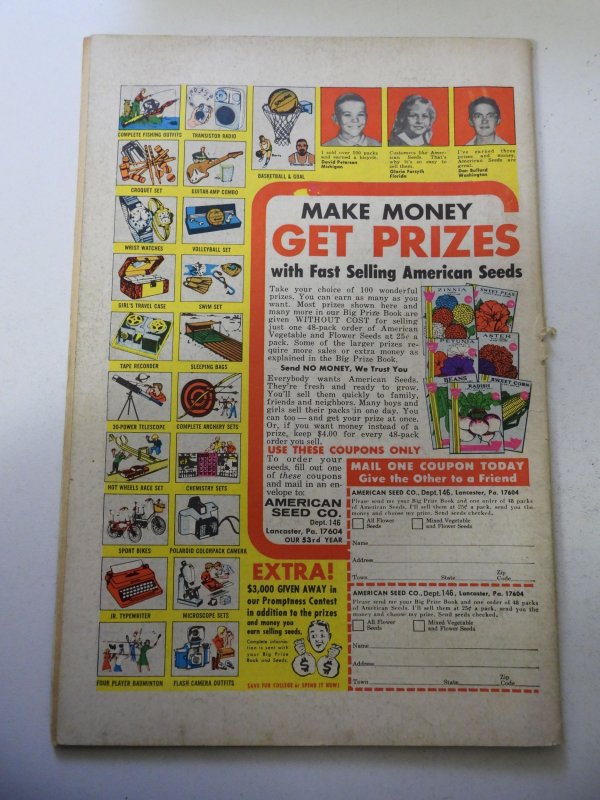 Captain America #138 (1971) VG Condition 1/2 Spine Split