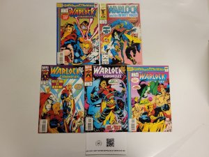 5 Warlock Marvel Comic Books #2 5 7 8 14 74 TJ28