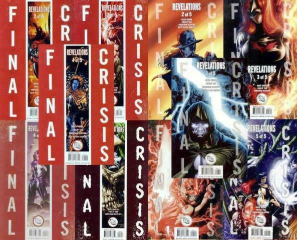 FINAL CRISIS REVELATIONS (2008) 1a-5a,1b-5b  COMPLETE+